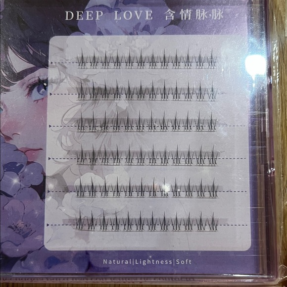 Cluster Natural Lashes - 9 boxes+Japanese natural eyelashes - Picture 10 of 11